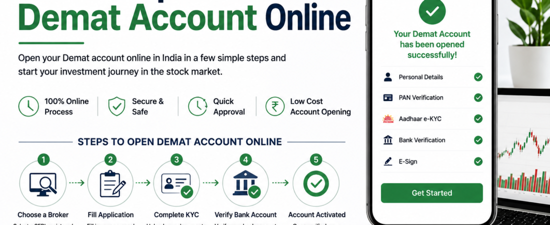 How to Open Demat  Account Online (2026): Step-by-Step Guide